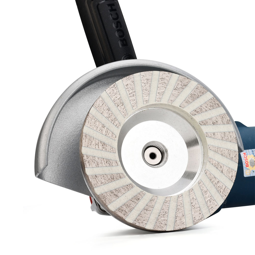 Casaverde 100mm Turbo Cup Diamond Wheels,4" Resin Filling Diamond Cup Grinding Wheel for Concrete Stone Surface Grinding