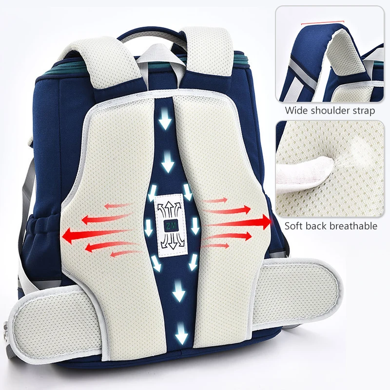 Estilo britânico saco de escola primária leve mochila do menino saco de escola primária saco das crianças para meninas proteção da coluna crianças