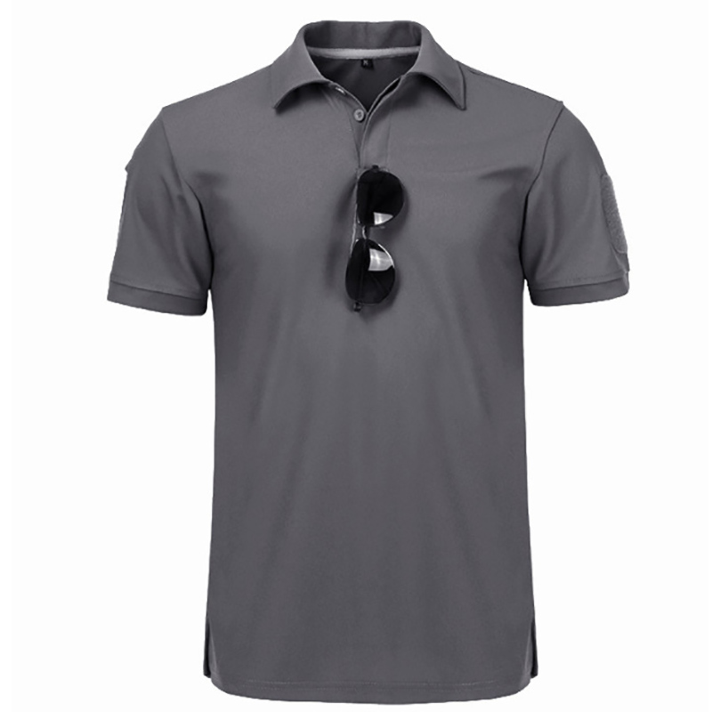 T-shirt de sport à manches courtes pour hommes, séchage rapide, vêtements de travail respirants, course à pied, randonnée, décontracté, été