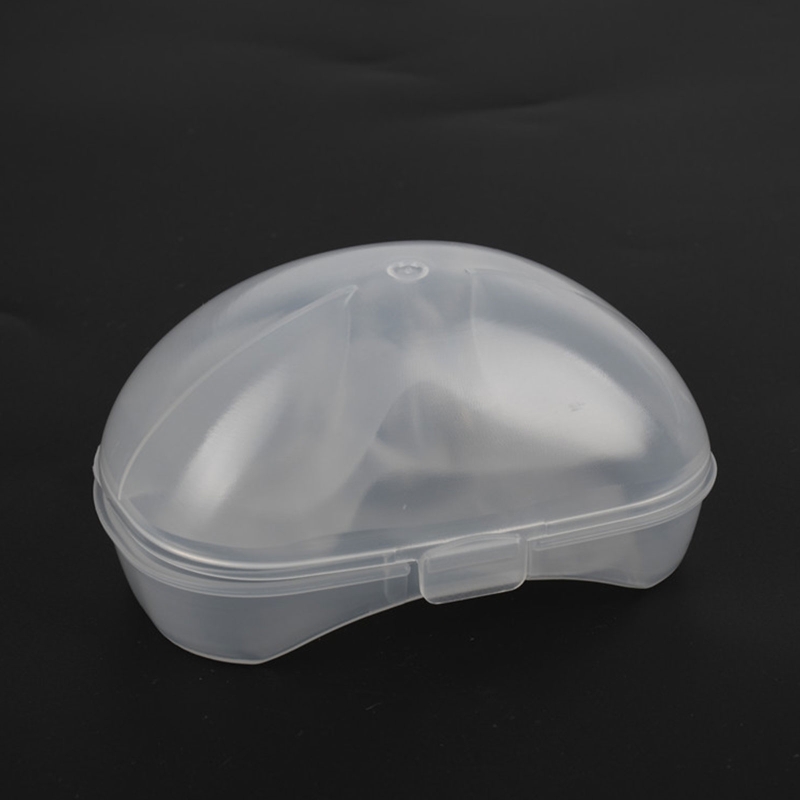 Protectores de silicona para pezones para madres, cubierta protectora para pezones, con Estuche de transporte transparente, 2 uds.
