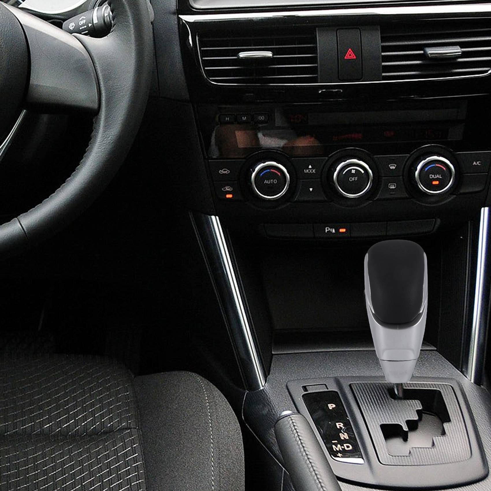 Kepala pemindah gigi mobil, Tombol kulit untuk Mazda 3 5 6 8 Cx5 CX-5 Cx7 CX-7 CX-9 tuas perseneling