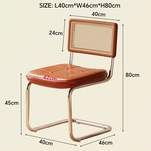 Commercieel betaalbare restaurant-eetkamerstoel Restaurantmeubilair voor informeel dineren