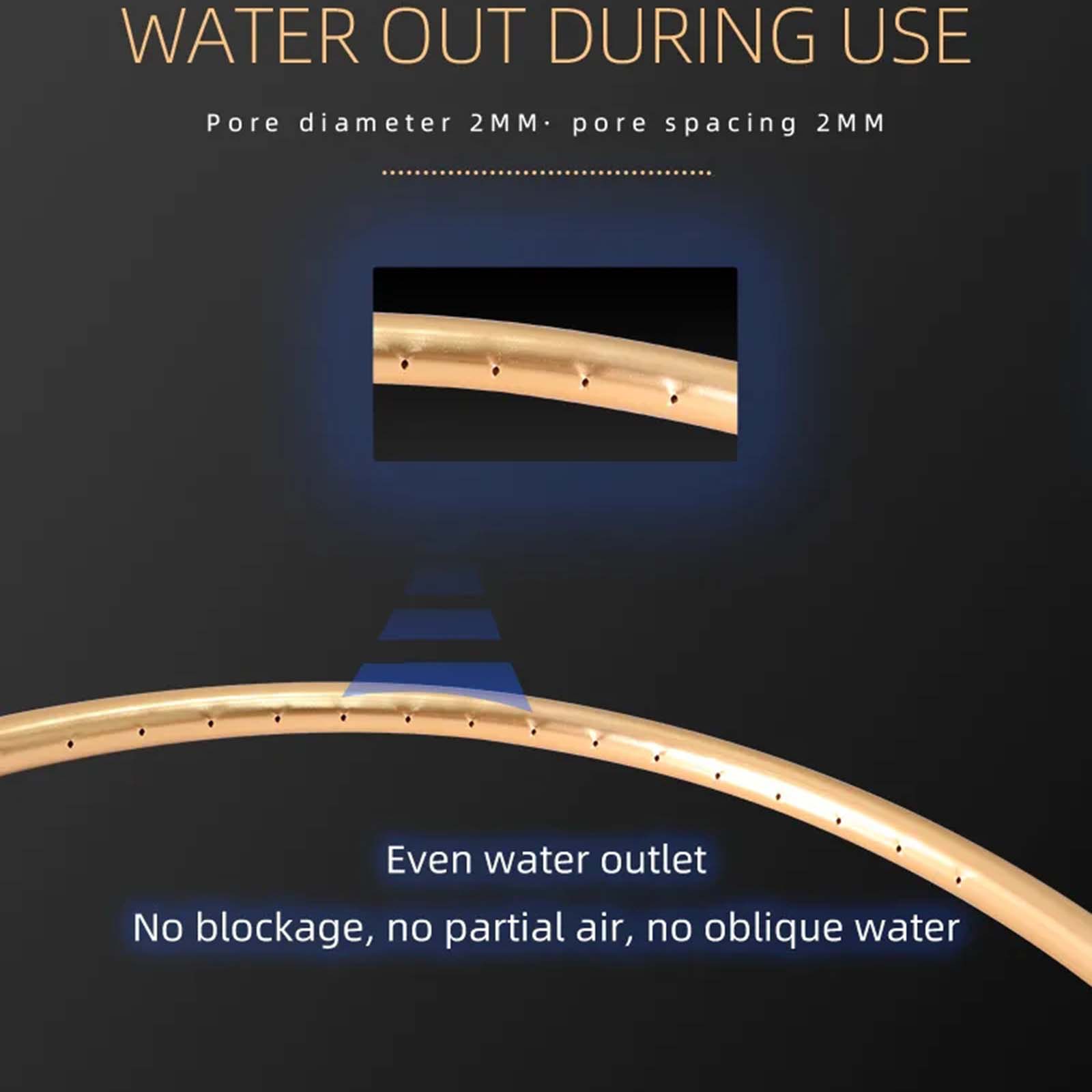 Washing Bed Basin Accessories Water Circulation Head Therapy Device Water Pillow Therapy Bed Health Store Modified Spa Bend Pipe