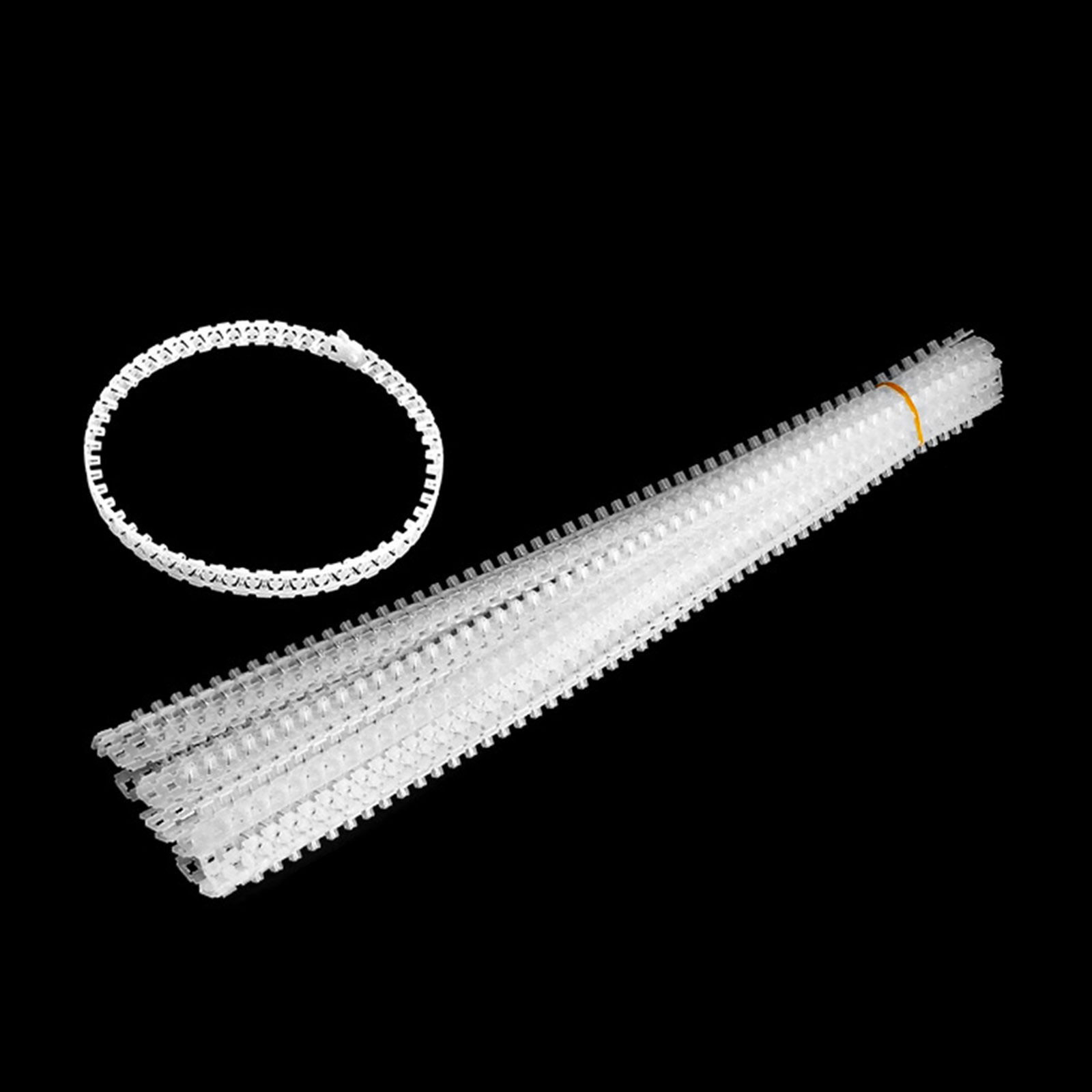 20 Pieces Empty Chain Belts Lightweight Convenient Chain Nail Machine Adapter for Ceiling Partition Wall Gypsum Board Wood Board