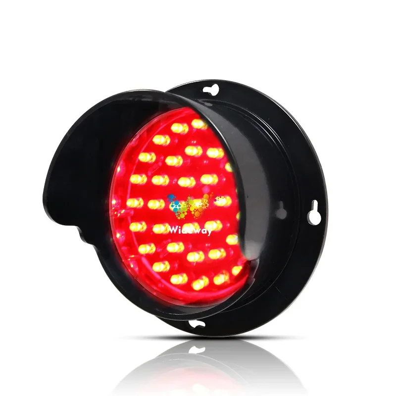Customized LED Arrow Boards Parts, Traffic Light Replacement, Signal Lamp, Yellow, Red, Green, DC 12V, 24V, 100mm