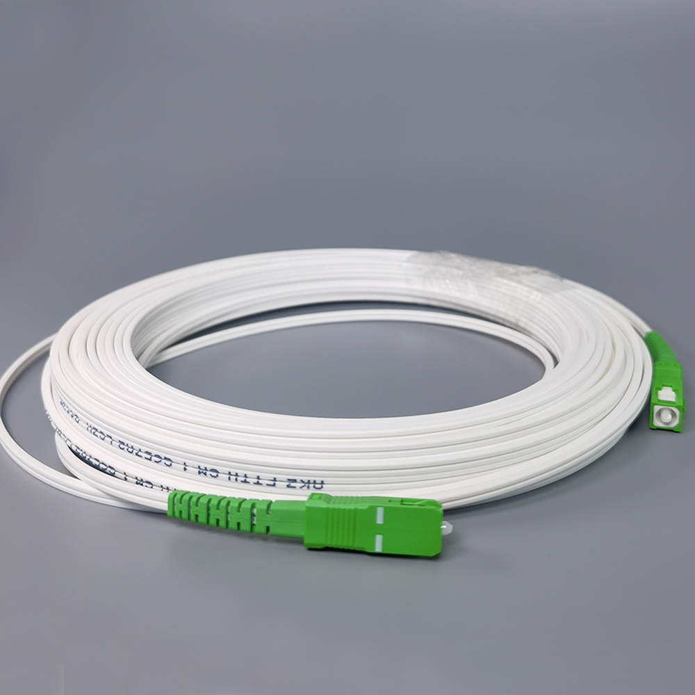 Kabel światłowodowy G657A2 LSZH Kabel Fibra Optica FTTH Patchcord światłowodowy SC/APC-SC/APC Jednomodowy przedłużacz 20M/30M