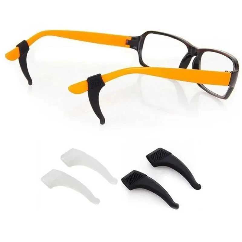 5 คู่/ล็อตแว่นตา Anti SLIP ซิลิโคนหู Hook Fixation สําหรับแว่นตาแว่นตากันแดด Anti Fall Hook Anti SLIP Sleeve