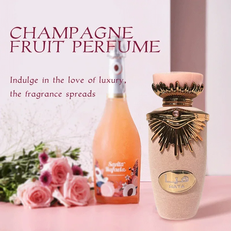 100ml parfums Arabes Originales haute qualité HAYA Fruit Eau De Toilette odeur longue durée phéromone Transmission dateable