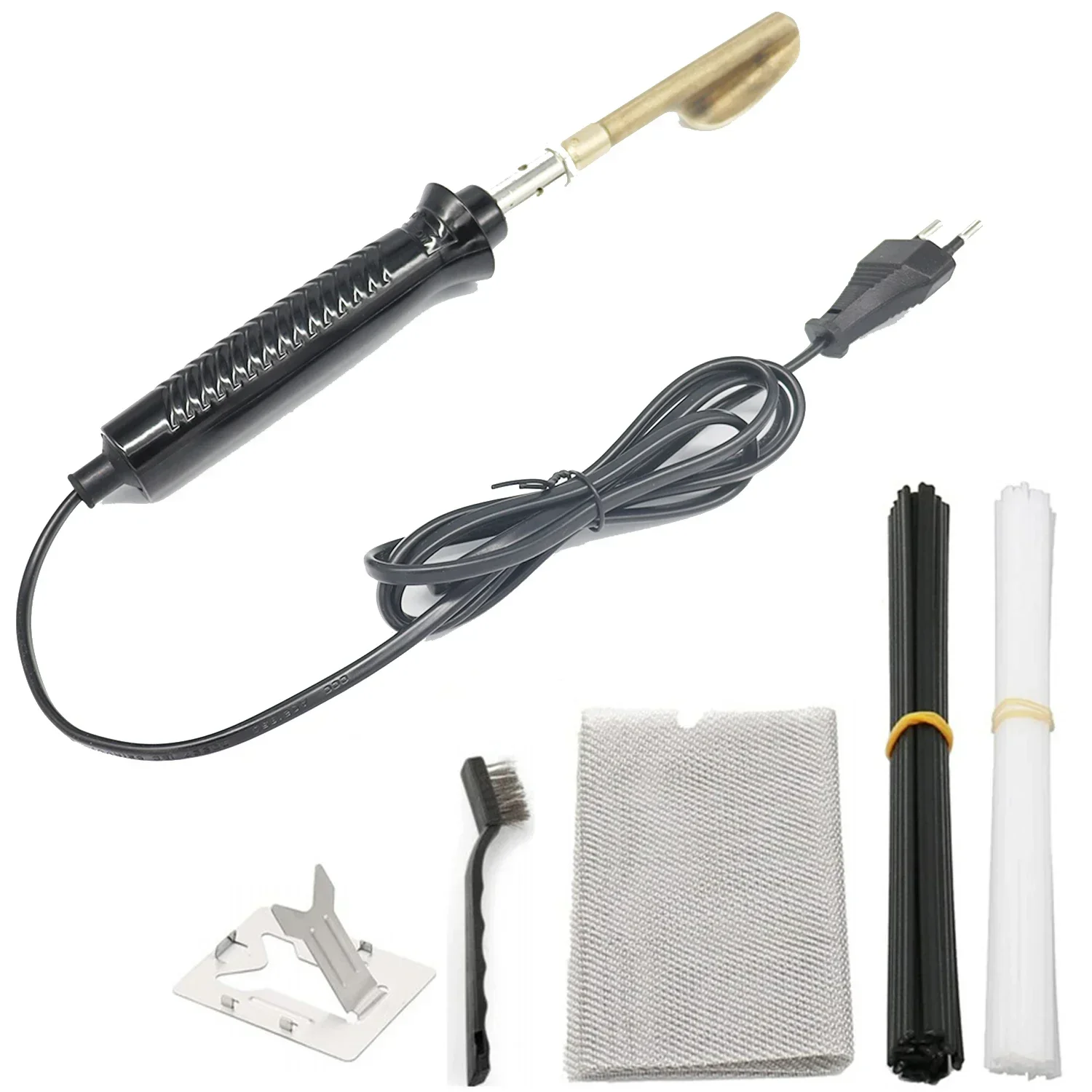 50/100W Auto Stoßstange Reparatur Elektrische Lötkolben Set Plastisc Schweißen Leder Bügeln Glättung Werkzeug Mit PP kleber Stick Stangen