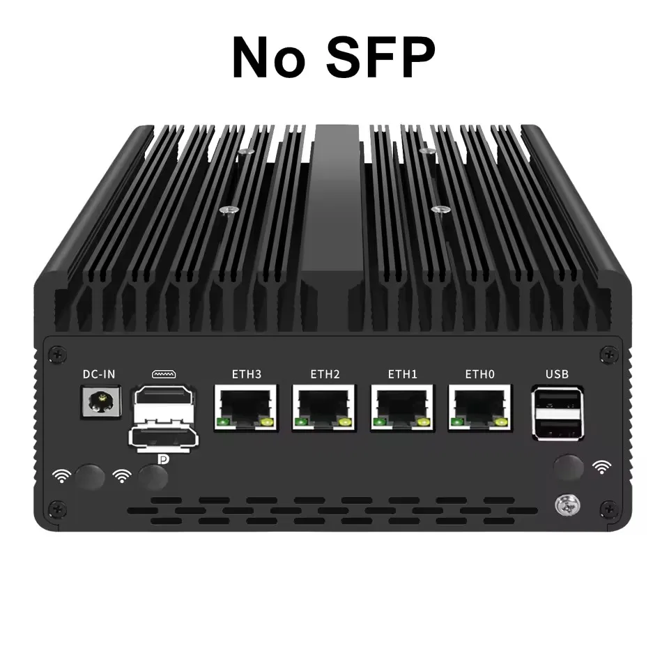 Topton New Intel i7 13620H 8505 Firewall Mini PC 4*/2*10G SFP+ 4xi226-V 2.5G 2*DDR5 NVMe Industrial Computer Home Server Proxmox