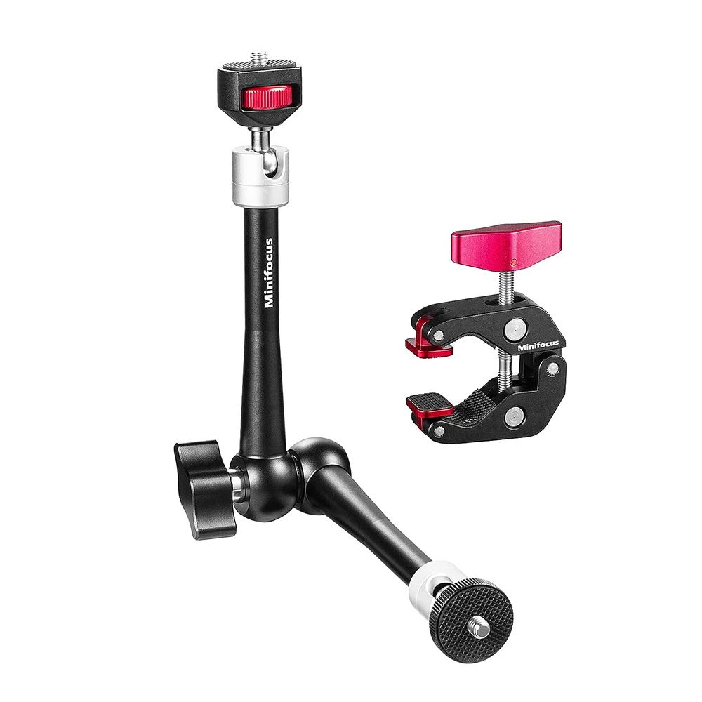 Verbesserter 11" verstellbarer Reibungskraft-Gelenk-Magic-Arm für DSLR-Monitor, Blitz, LED-Videoleuchte, Vlog-Käfig, Rig, Stativ, Gimbal