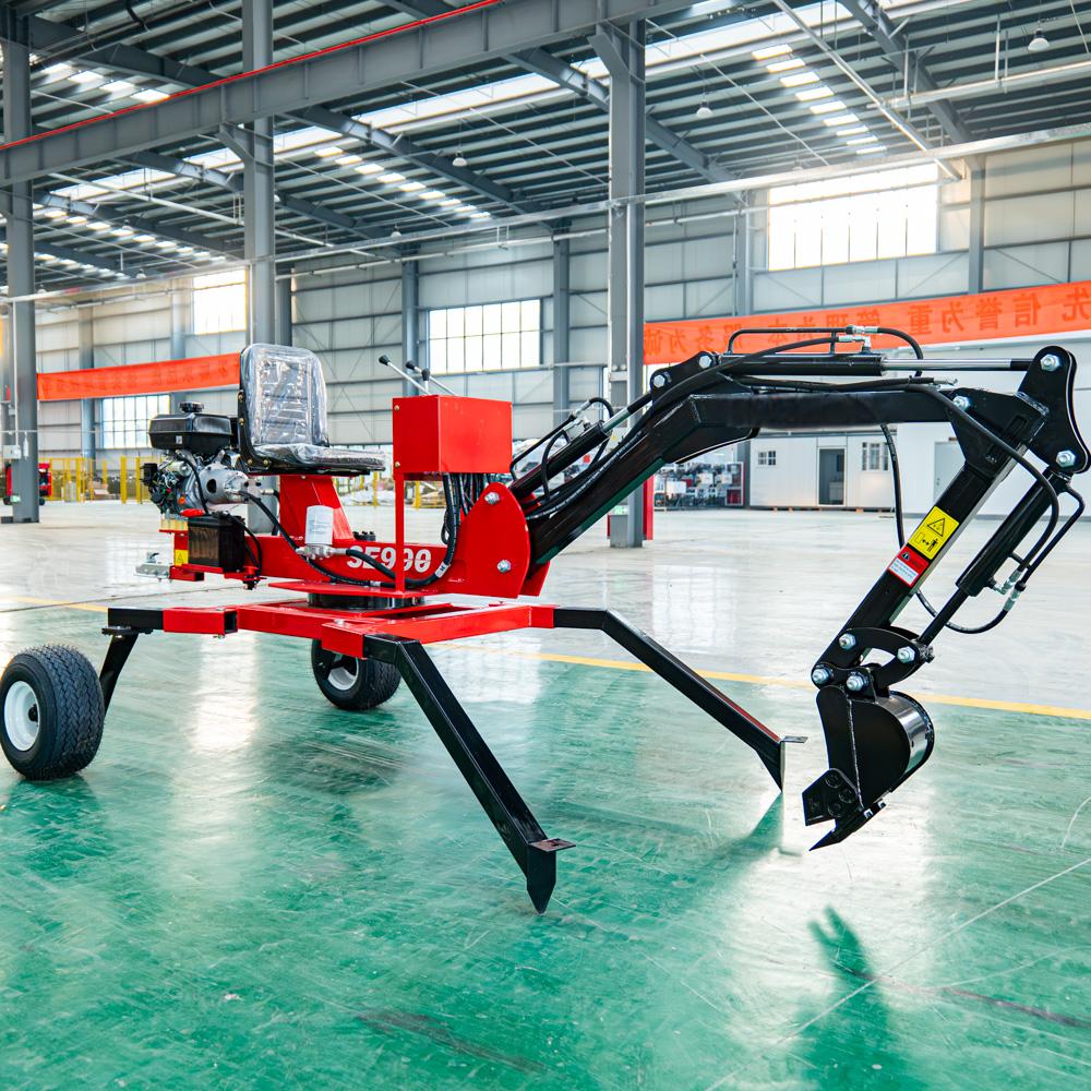 SE900 Miniescavadeira de aranha pequena, para uso agrícola e doméstico