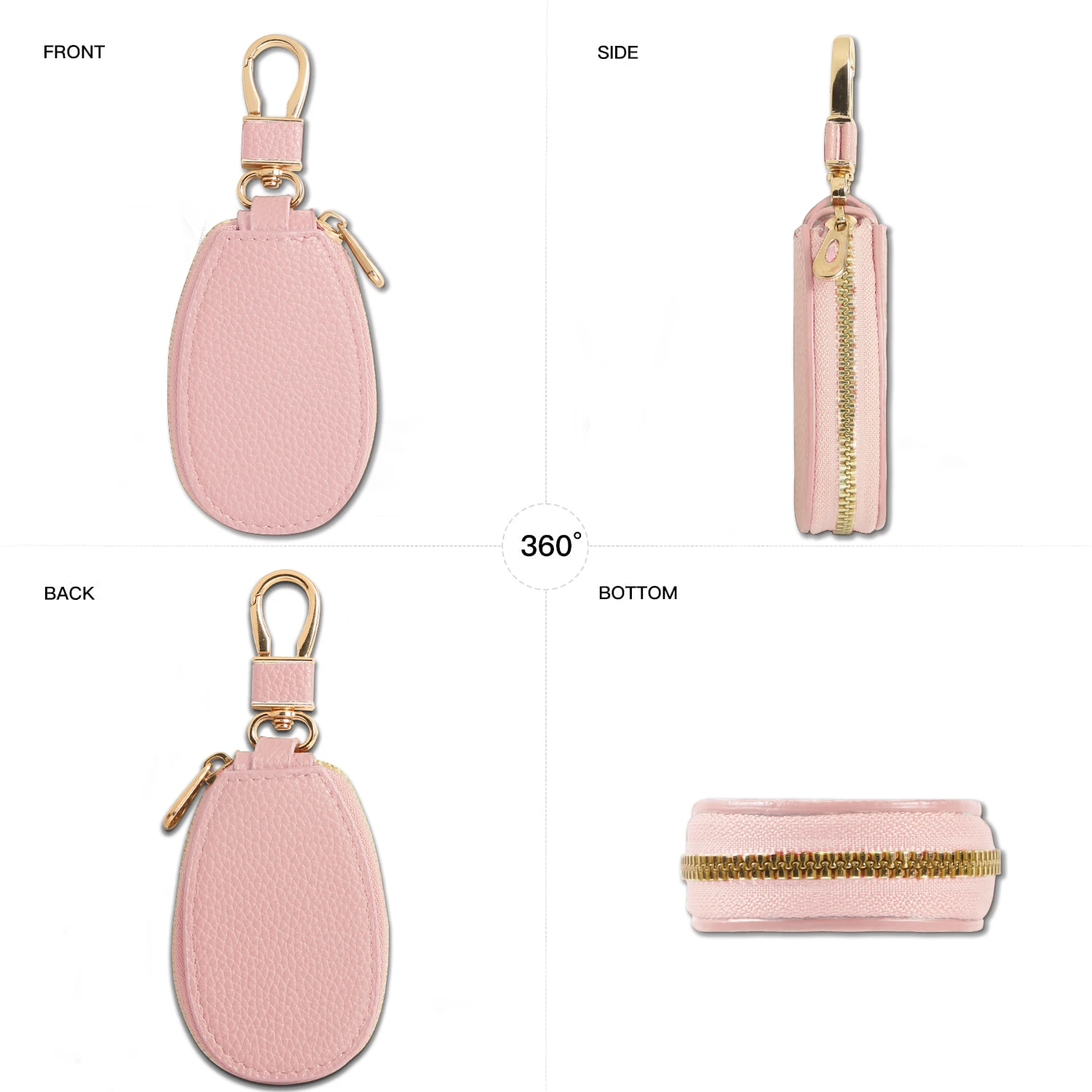 Mini portachiavi per auto, universale per uomini e donne, custodia portachiavi creativa e alla moda, ornamento da appendere semplice ed elegante