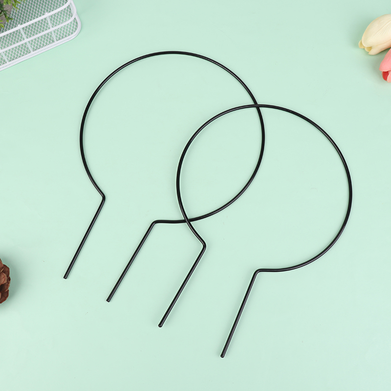 2Pcs Garten Anlage Unterstützung Stake Stehen Runde Reben Klettern Rack Ironheart-Förmigen Blume Anlage Spalier Unterstützung Rahmen Garten decor