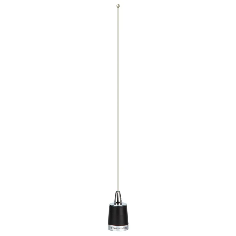 Nmoデュアルバンドアンテナ,車用,vhf,uhf,144, 430mhz,100w,高ゲイン,車,モバイル,ラム,ラジオ,ウォーキートーキー