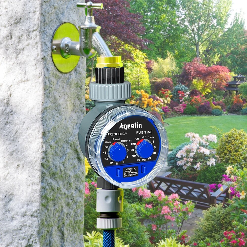 Jardim Rega Temporizador Ball Valve, válvula solenóide, Irrigação Controller, Casa, automático, eletrônico