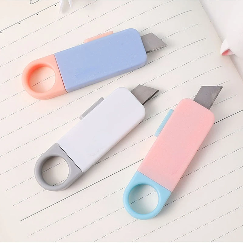 Cute Mini Portable Utility Knife USB Flash Disk Shape Express Box Knife Paper Cutter Envelope Opener Kraft Wrapping Stationery