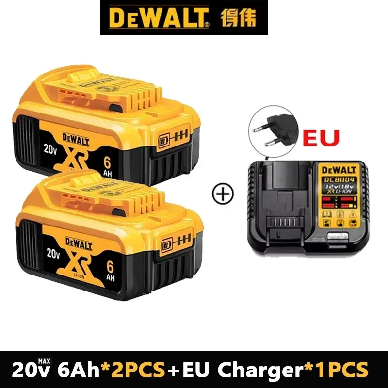 Original DeWalt 6Ah/5Ah 20V battery replaceable DCD887 DCD805 DCF860 Dcd796 DCG406 DCF880 DCF512 DCD805 power tools battery