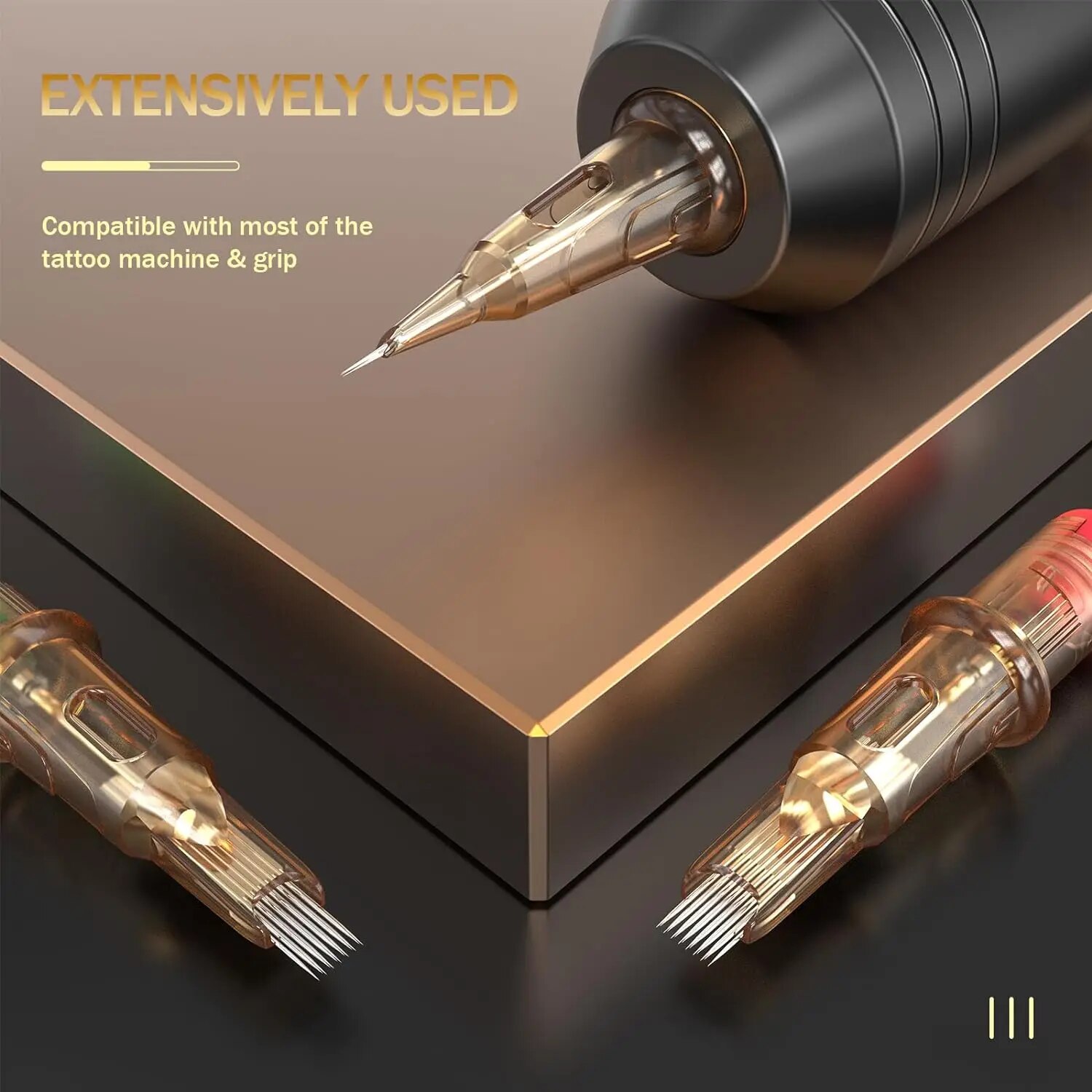 EZ V-เลือกเข็มสักตลับหมึกสัก # 08 0.25มม # 06 0.18 มม.รอบ Liner Micro แต่งหน้าถาวร Tattoo Accessories20 ชิ้น/กล่อง