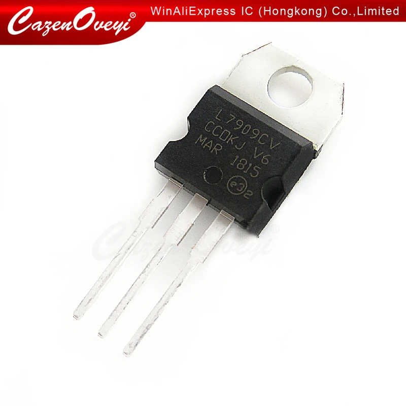 10 unids/lote 7909 L7909 L7909CV 9V/1,5A regulador de tres terminales nuevo original en Stock