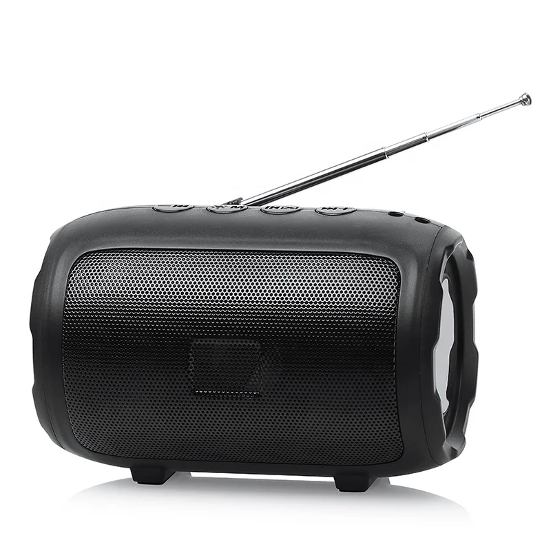 Speaker Nirkabel Bluetooth Mini Portabel dengan Radio FM