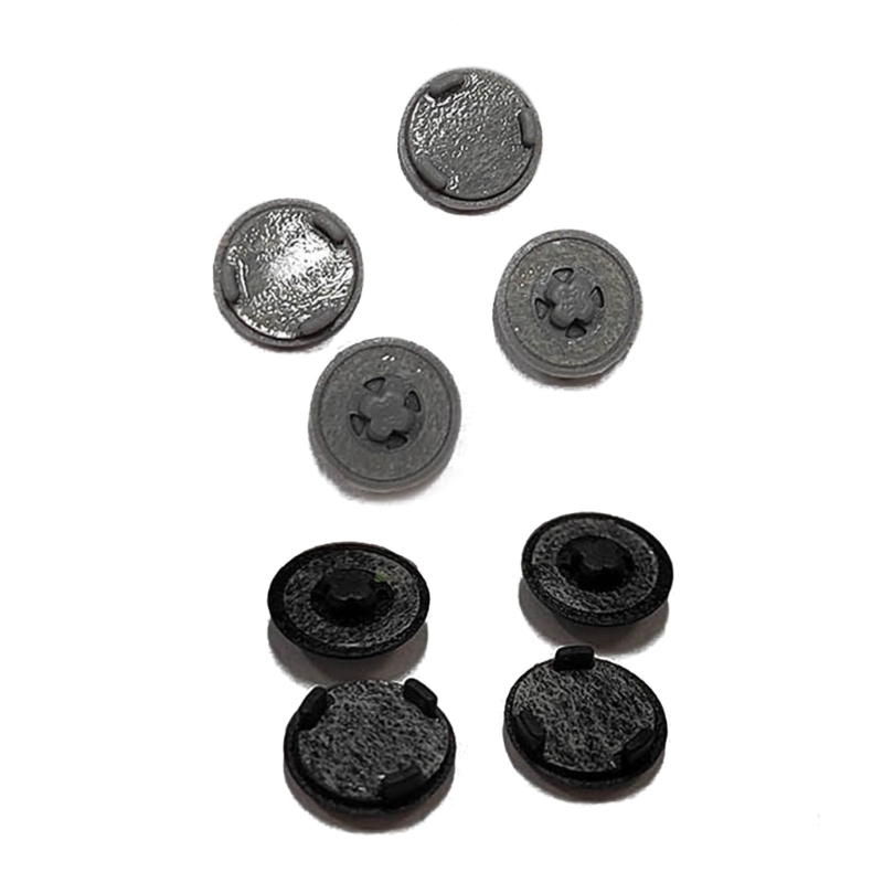 4 шт., сменные новые резиновые ножки для ноутбука Microsoft Surface 3, 4, 5, нижняя часть корпуса, подставка для ног 1867 1868 1951 1958, серебристый, черный