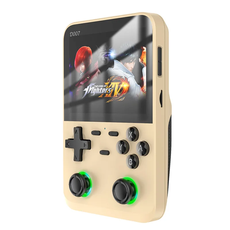 D007 Plus/ X6 3,5 Zoll IPS-Bildschirm Handheld-Spielespieler Dual Joystick 10000+ Game Retro-Geräte Tragbare Spielekonsolen