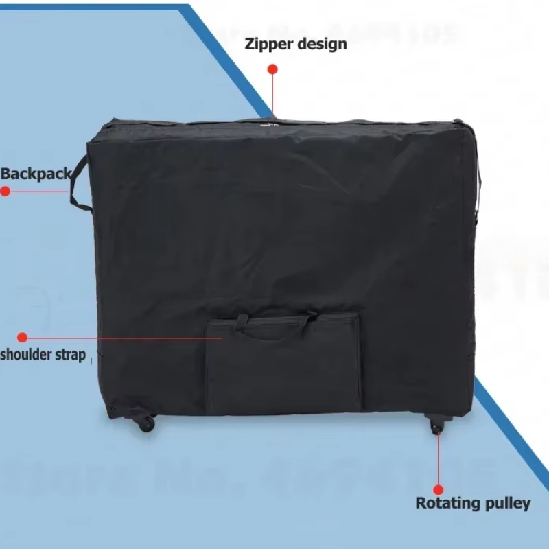 Push-Pull Folding Storage Bag for Professionals Waterproof Backpack for Massage Table and Beauty Bed DurableOxford Cloth with