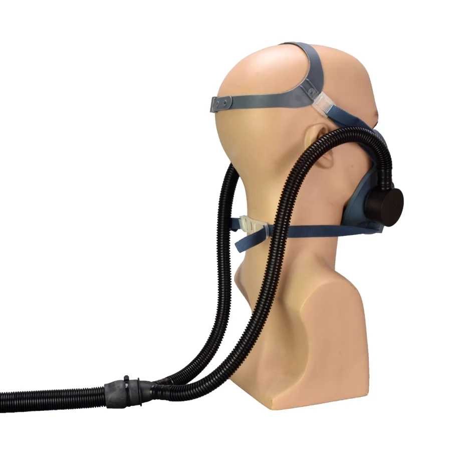 Modelo Y 40mm tubo de respiración Universal máscara de Gas conectable máscara de Gas de vía aérea tubo Trigeminal de goma para 6200/7502/6800