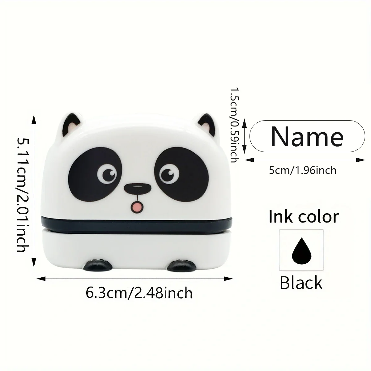 Customized name stamps for kids,personalized waterproof stamp for clothing,back to school ink pad name seal for Student&Child