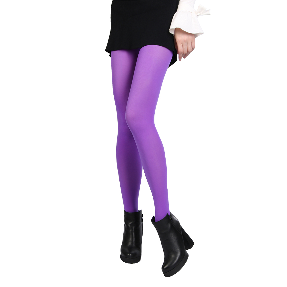 Nuevo Otoño Invierno Sexy negro clásico 120D Leggings mujeres alta elasticidad opaco pantimedias con zona sin costuras medias gruesas para mujer