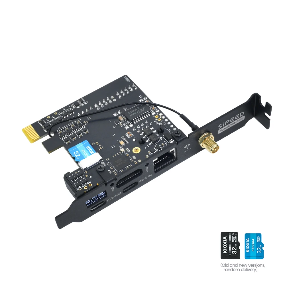 Sipeed NanoKVM-PCIe PiKVM Мини-сервер управления с дистанционным управлением и обслуживанием HDMI