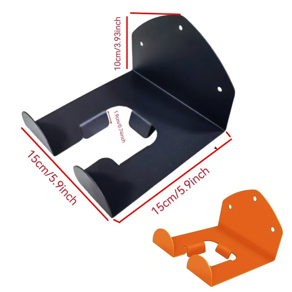 Porta tagliabordi a parete Portaoggetti per utensili elettrici da giardino Portaoggetti per garage resistente Portaoggetti per tosaerba per motosega