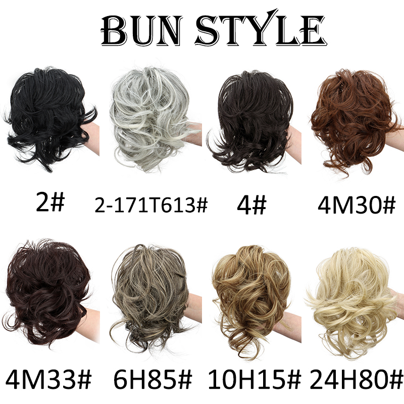 WIGSIN Synthetisch Elegant Veelzijdig Krullend Paardenstaart Klauw Clip In Haarverlenging Verstelbaar Geschikt Gemakkelijk te dragen Voor elke gelegenheid