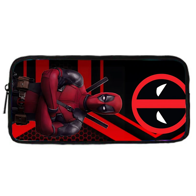 Deadpools Heroes キッズバックパック、ショルダーバッグ、ペンケース、男の子と女の子のための大容量スクールバックパック、最高のギフト