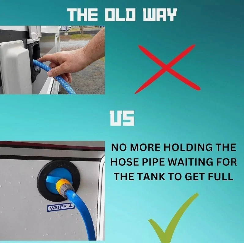 Wohnmobil Rheinland Wasser Einlass Einfülldeckel Schnell Schlauch Anschluss Für Caravan Camper Zubehör Wasser Einlass Einfüllschlauch Anschluss