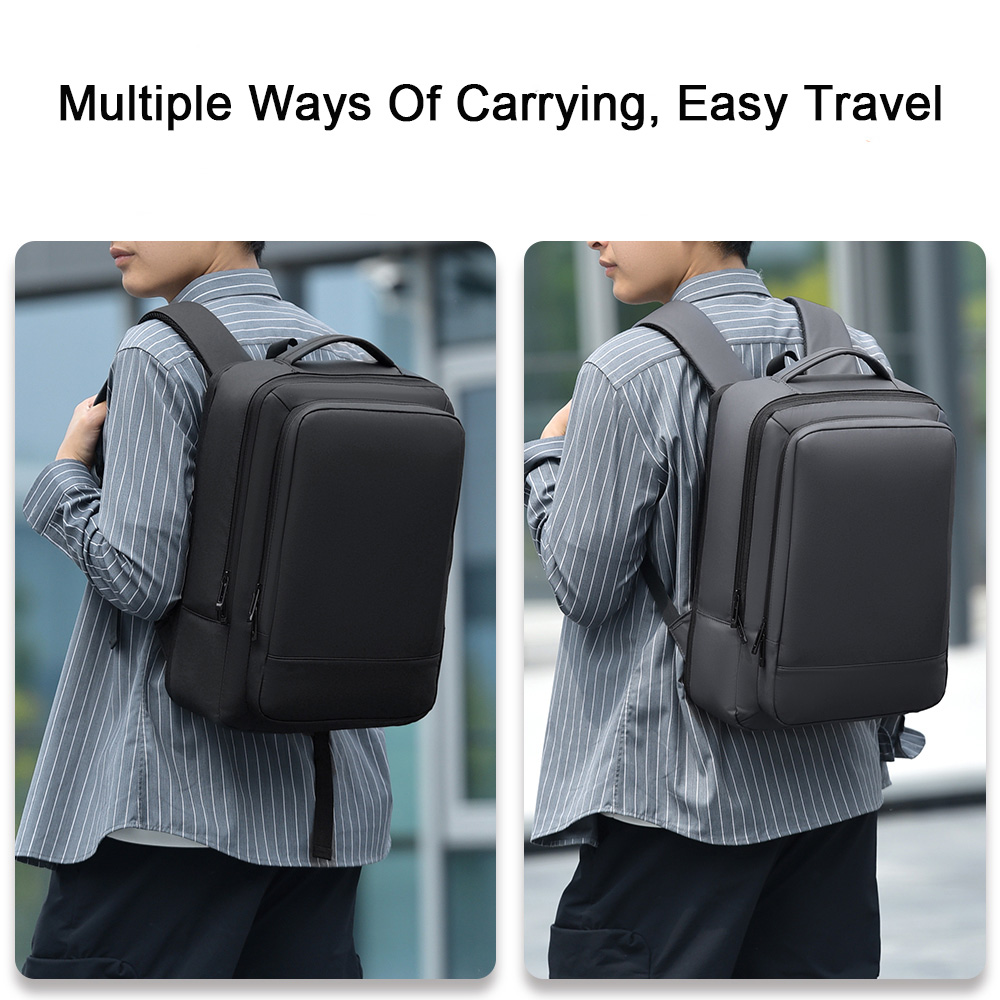 New High-capacity Expandable Travel Backpack For Both Men And Women, Simple Commuting Backpack, Computer Bag, Business Backpack
