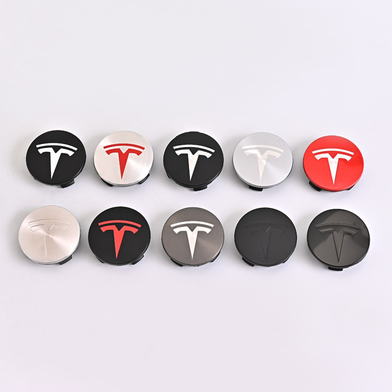 56MM 4 Uds 25 uds 29 Uds tapacubos centrales de rueda para Tesla Model 3 Y S/X juego de tapas centrales y Kit de cubierta de tuerca de rueda decoraciones Tesla