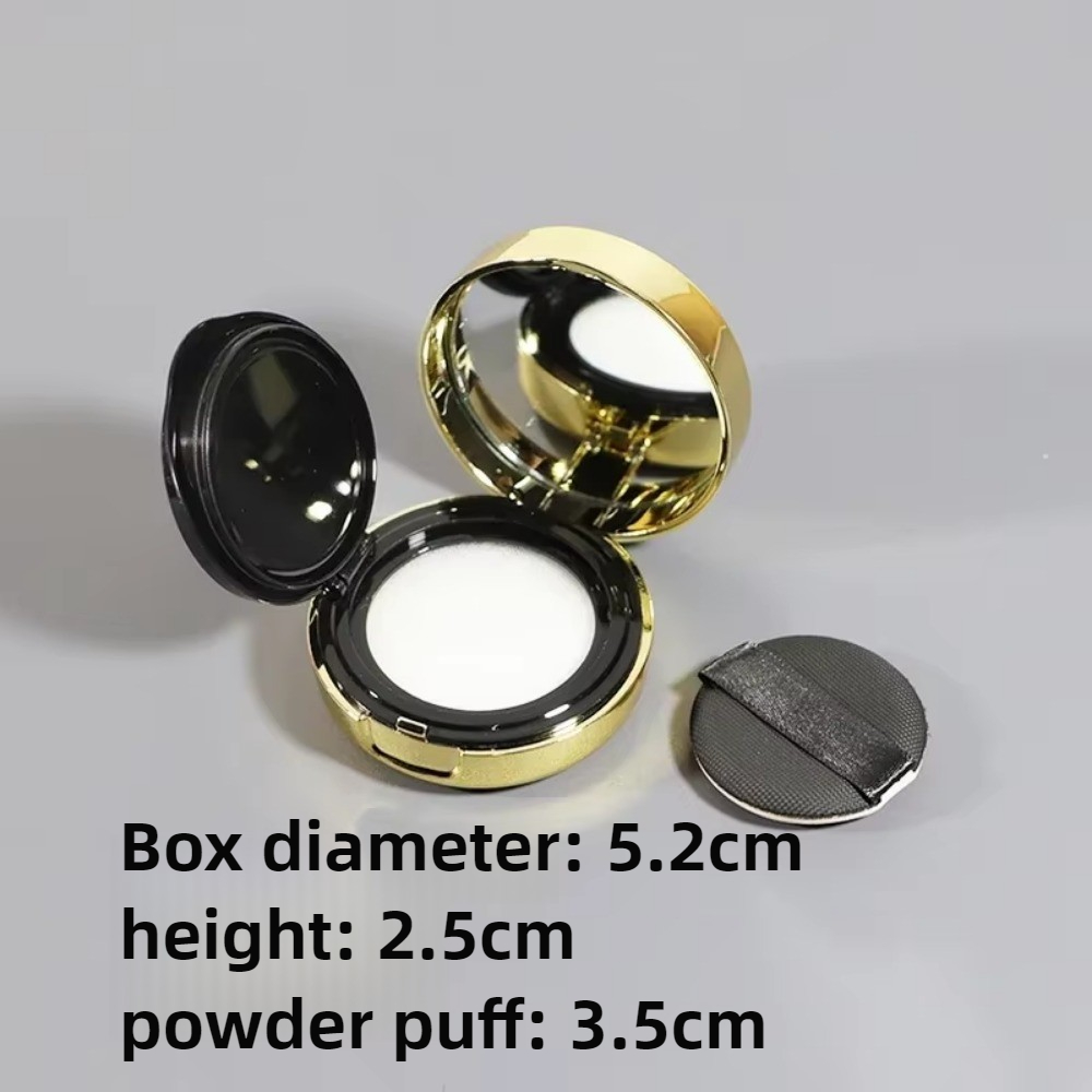 Air Cushion Foundation DIY Box Mini Cute Empty Puff Box Portable Mirror for Bb Cream Cosmetic Makeup Case Container with Sponge