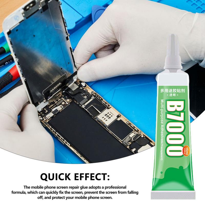 15ml Repair Mobile Phone Screen Glue B7000 Glue Repair Mobile Phone Portable Computer Electronics Adhesive Repair Tool Kit
