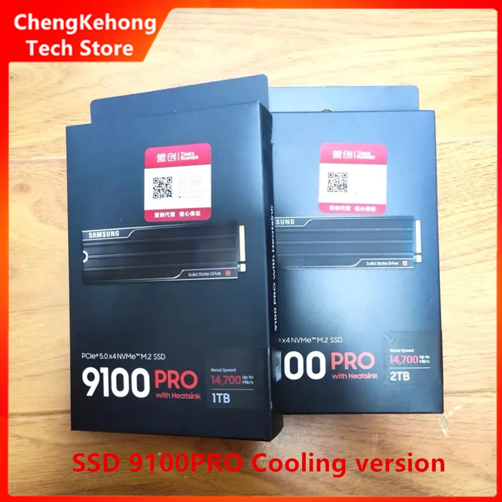 Neue Für Samsung SSD 9100PRO 1 TB 2 TB 4 TB PCIe 5,0 X4 M.2 2280 solid-state-laufwerk Für PC notebook PS5 computer Neue original