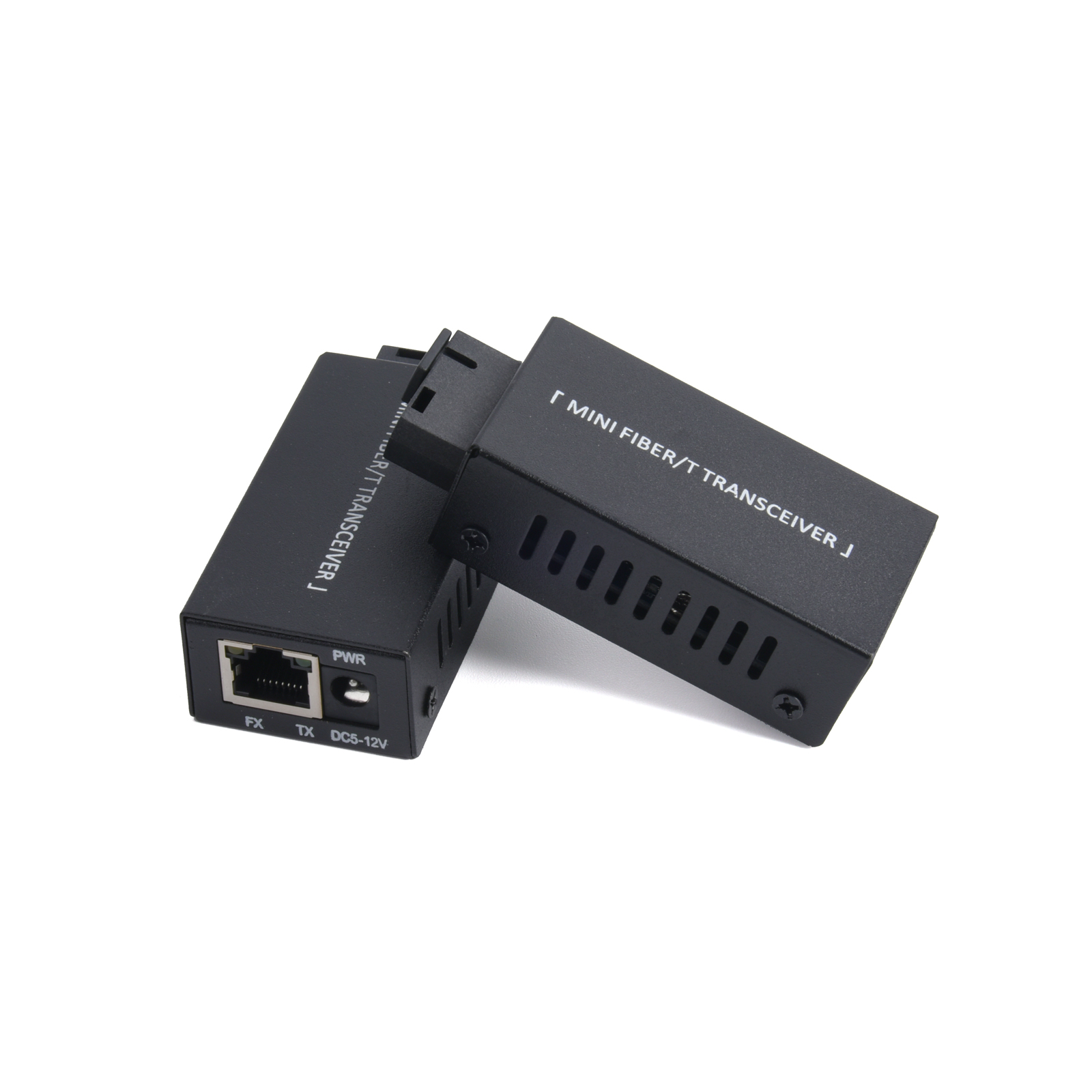 1 Paar Mini-Gigabit-Faser-Medienkonverter 100/1000 Mbit/s Glasfaser-Transceiver SC zu RJ45-Ethernet-Switch 20 km mit EU-Stromversorgung