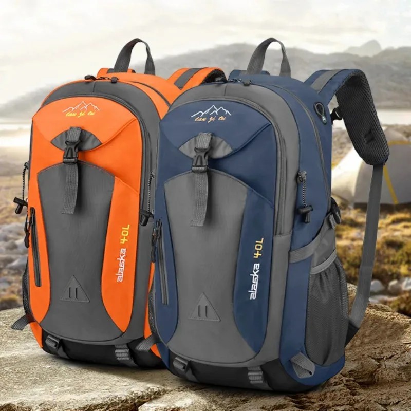 Borsa a tracolla da uomo e da donna Nuova borsa da trekking all'aperto da 40 litri Borsa sportiva Zaino da viaggio per il tempo libero Borsa di grande capacità