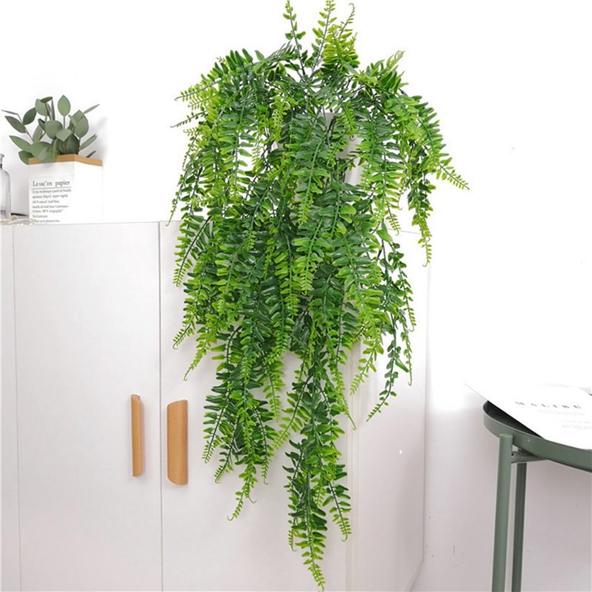 1/3Pcs Artificial Plants Vine Persian Leaf Festival Home Garden Arch Balcony Desktop Wedding Festival DIY Gift Party Decorations