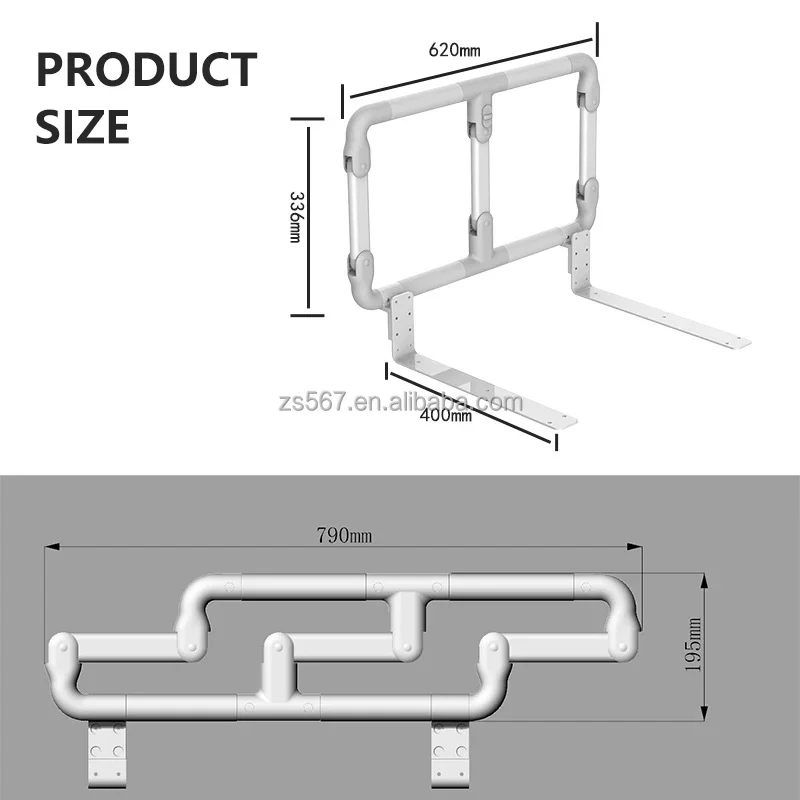 Bedrailing voor volwassenen voor ouderen