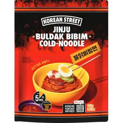 Incheon Buldak Bibim kalte Nudel 162,5g-koreanische Straße Instant Dish