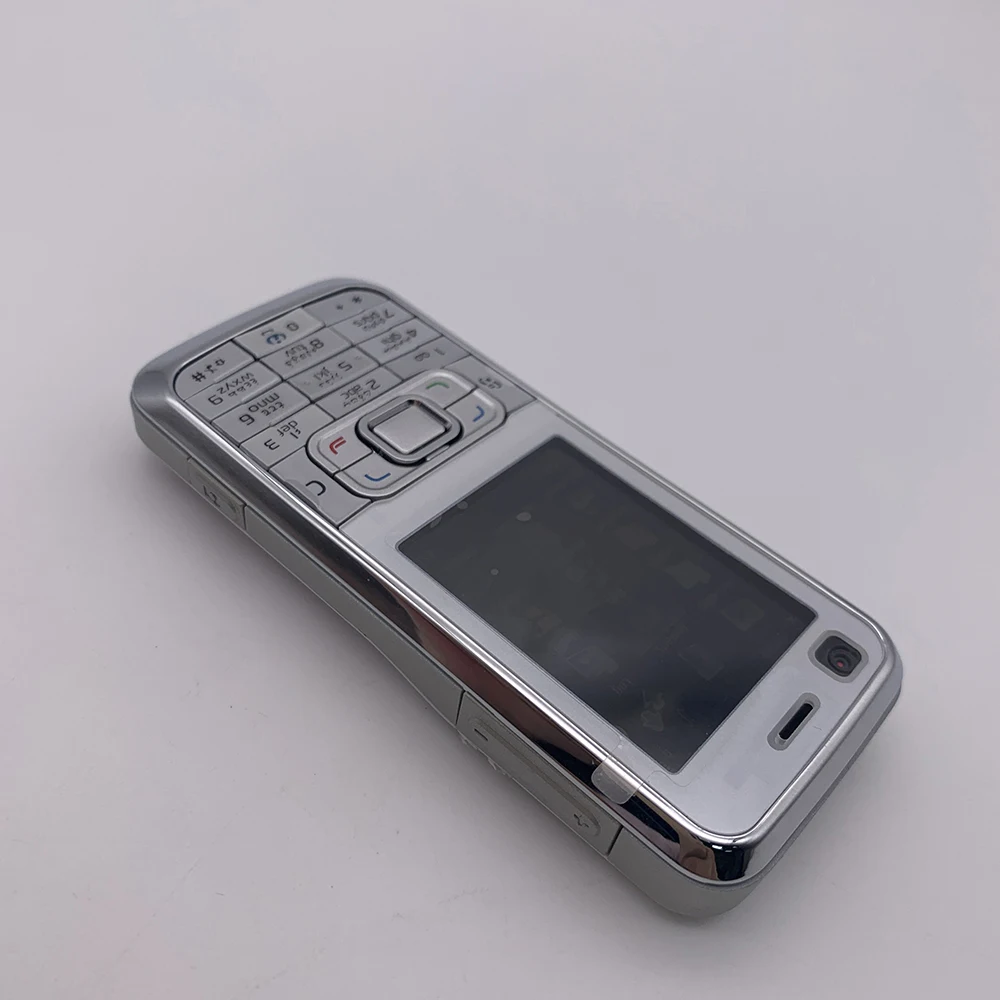 Original Unlocked 6120 classic Loudspeaker Bluetooth Mobile Phone Russian Arabic Hebrew Keyboard Made in Finland