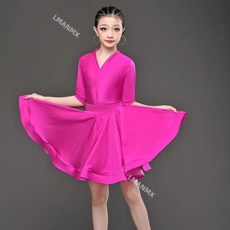 Robe de brevLatine Professionnelle pour Enfant, Tenue de Salle de Bal, Régions ba, Cha, Cha, Samba, Performance