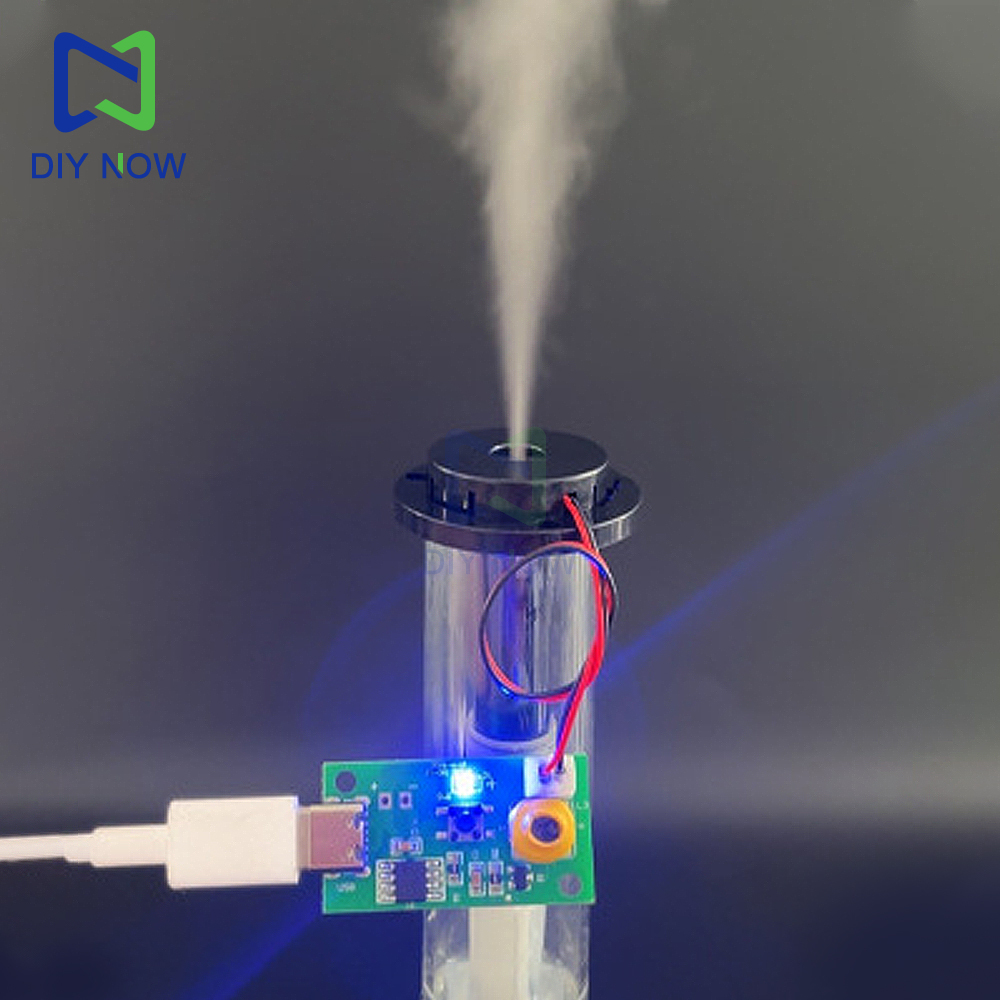 Тип C, 3-уровневый регулируемый объем тумана, модуль увлажнителя с одним распылением, создатель тумана и печатная плата драйвера, пленка для распыления тумана