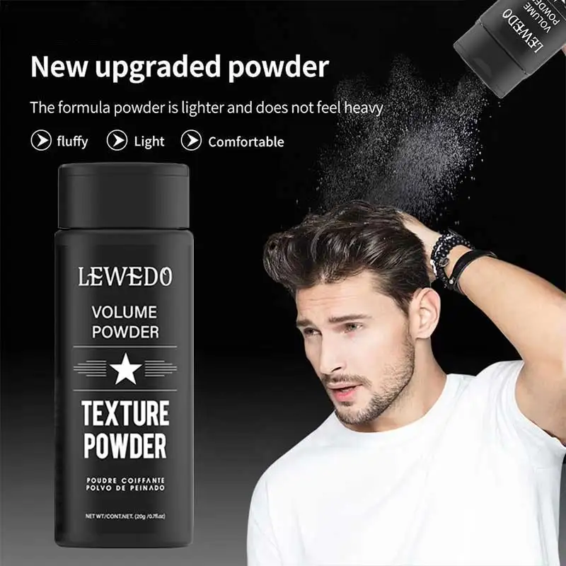 Haar-Styling-Puder, Ölkontrolle, Haar-Puder, flauschiges Haar-Puder, erhöht das Haarvolumen, sofort langanhaltendes Styling für Männer und Frauen